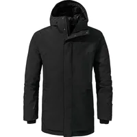 Schöffel Herren Style Crivat Ins Parka (Größe 3XL, schwarz)