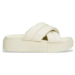Tommy Jeans für Damen. EN0EN02775 Beige gepolsterte Plateausandalen mit Riemchen (37), 3 bis 5 cm, Keine, Lässig