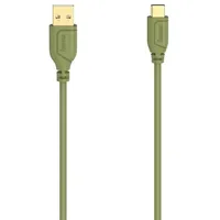 Hama Flexi-Slim USB Kabel 0,75 m Grün