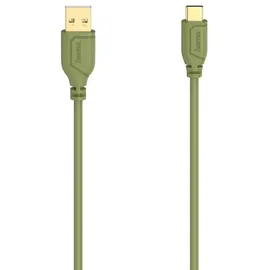 Hama Flexi-Slim USB Kabel 0,75 m Grün