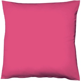 fleuresse Colours Kissenbezug, Mako Satin, Pink, 40 x 40 cm