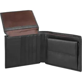 BAGAN Geldbörse Herren Portemonnaie schwarz