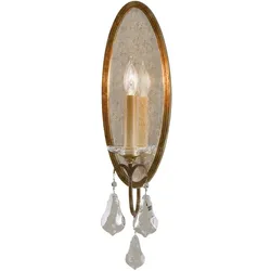 Valentina 1-flammige Wandleuchte - Oxidierte Bronze