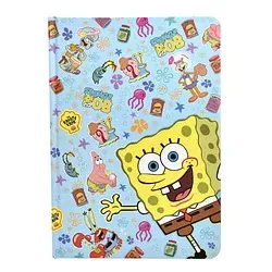 BlueSky Notizbuch SpongeBob A5 liniert, SpongeBob Hardcover 80 Seiten