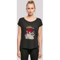 F4NT4STIC Long Cut T-Shirt Alice im Wunderland Retro Poster