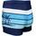 Aquarti Badehose AQUARTI "Badehose Gestreift mit Motiven", Kinder, Gr. 134, N-Gr, blau (dunkelblau, blau, palmen), Obermaterial: 80% Polyester PES. 20% Elasthan EL., Badehosen Badehose