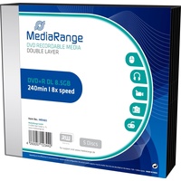 MediaRange DVD+R DL 8.5GB 8x 5er Jewelcase