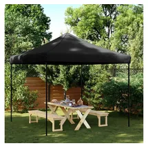 vidaXL Partyzelt Faltbar Pop-Up Schwarz 292x292x315 cm