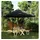 vidaXL Partyzelt Faltbar Pop-Up Schwarz 292x292x315 cm