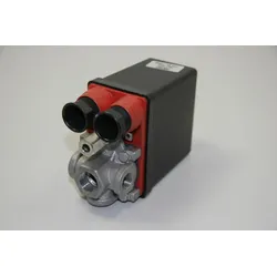 Aircraft Druckschalter NEMA 230V/16bar S12800530 / 4Wege / 1x3/8"/3x1/4"
