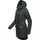 Ragwear Damen Wintermantel warm gefütterter Parka lang wasserdicht mit Kapuze Elsie Melange Dark Green Gr. XS - XS