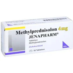 METHYLPREDNISOLON 4 mg Jenapharm Tabletten 50 St