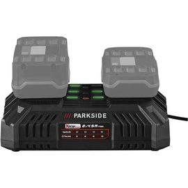 Parkside PARKSIDE® 20 V Akku-Doppelladegerät »PDSLG 20 B1«, 4,5 A, 220 W