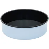 RIESS Riess, 0494-028, Tortenform 26cm, BACKEMAILLE BLAU, LBH 27,3x27,3x8cm, Gew. 1,059kg, Volumen 3,66 L