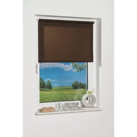 K-HOME Klemmfix-Minirollo, Schoko Tageslicht 70 x 150 (B x L)