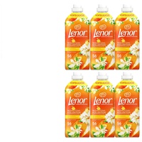 (1L|4,76) 6x1400ml Lenor Weichspüler Wohlfühl Kollektion Orange & Verbene  336WL