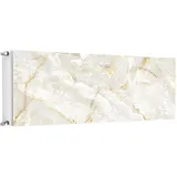 TMK ArtDeko Magnetische Heizkörperverkleidung Modernes Design Einfache Montage 160x60 Magnet Heizkörperabdeckung, Marmor