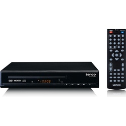 Lenco DVD-120 DVD Player (DVD Player), Bluray + DVD Player, Schwarz
