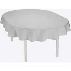 Witt Weiden Tischdecke rund 110 x 160 cm Grau