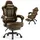 GTPLAYER Gaming Stuhl Kunstleder Braun