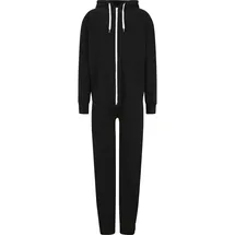 URBAN CLASSICS Sweat Jumpsuit - schwarz,