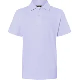 James & Nicholson Kinder Piqué Polo Junior Hochwertiges Polohemd mit Armbündchen lila, Gr. XL