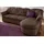 DOMO collection Eckcouch Kunstleder 3-Sitzer Braun