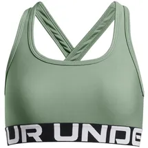 Under Armour Crossback Low-Support Sport-BH Mädchen 348 silica green/white XL 160-170 cm