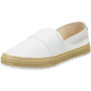 GANT FOOTWEAR Damen RAFFIAVILLE Slipper, Off White, 39 EU - 39 EU