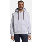 salzhaut Sweatjacke BREKER JACKE in Grey Melange | Gr.: M