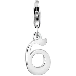 Nenalina Anhänger Zahl 1 Geburtstag Talisman 925 Silber Damen 