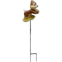 Disney Gartenstecker Chip 38 cm Braun
