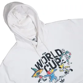 adidas Hoodie Weiß M
