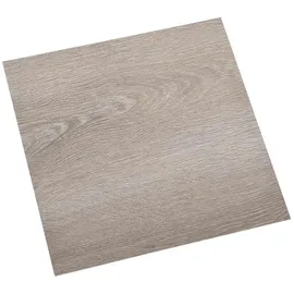 vidaXL Selbstklebende Bodenplanken 30,5 x 30,5 cm 20 pcs PVC Taupe