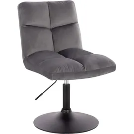 Home Deluxe Pokerstuhl drehbar 2er Set ACE - Hellgrau