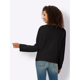 Heine Feinstrickjacke Schwarz 44