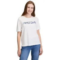 Cartoon Rundhals-Shirt kurzarm in Patch Cream/Blue | Gr.: 38