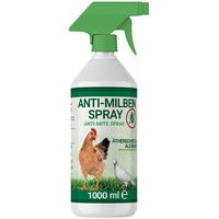 1000ml Milbenspray für Geflügel wie Hühner & Vögel - Sofort & Langfristig gegen Parasiten, bei Akut & Vorbeugung (1x 1000ml)