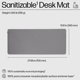 HP Desk Mat 205 Grau