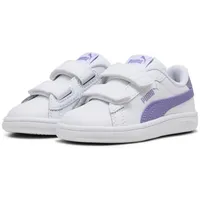 Puma Smash 3.0 Leather V Sneakers Kinder PUMA White