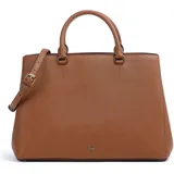 Ralph Lauren Hanna Large Umhängetasche Leder Brown/Khaki