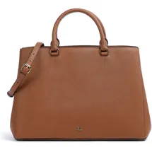 Ralph Lauren Hanna Large Umhängetasche Leder Brown/Khaki