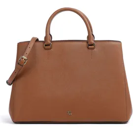 Ralph Lauren Hanna Large Umhängetasche Leder Brown/Khaki