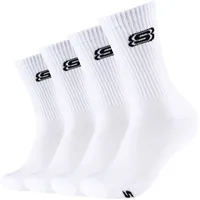 SKECHERS Tennissocken Unisex 4er Pack 43/46