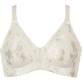 NATURANA Naturana® Minimizer BH mit Blumenmuster [Cup B-D]: Minimizer BH ohne Bügel I Big Cup BH mit schönen Verzierungen I BH Minimizer ohne Bügel 85 Champagner D - 85D