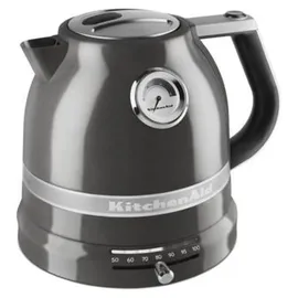 KitchenAid Artisan Toaster 5KMT2204 medaillon silber inkl. Brötchenaufsatz + Wasserkocher
