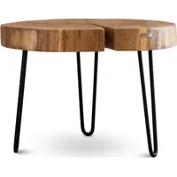 Holz4homeâ® holz4home® Couchtisch aus einer Baumscheibe von holz4home® 50-64
