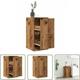 The Living Store - Vidaxl Apothekerschrank Altholz-optik 40x41x77,5 Cm Holzwerkstoff