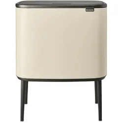 Brabantia Abfalleimer BO TOUCH BIN LBH 38x59x54 cm, beige