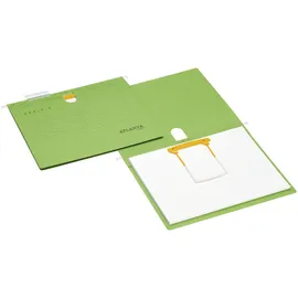Atlanta Hängehefter Serie E Karton grün 1 x kaufmännische Heftung, 5 St.